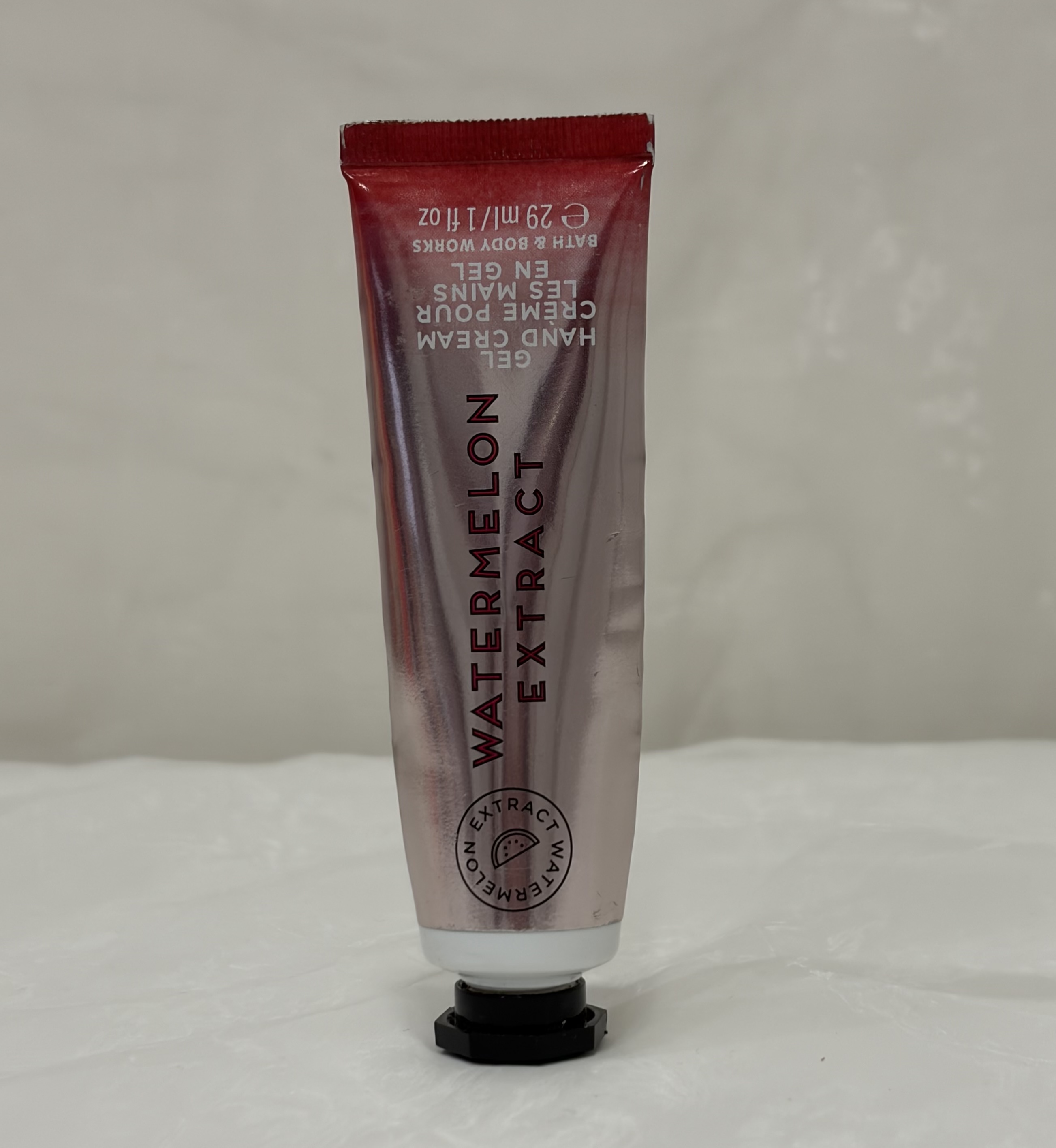 Front View of Hand Cream: Complex Shape