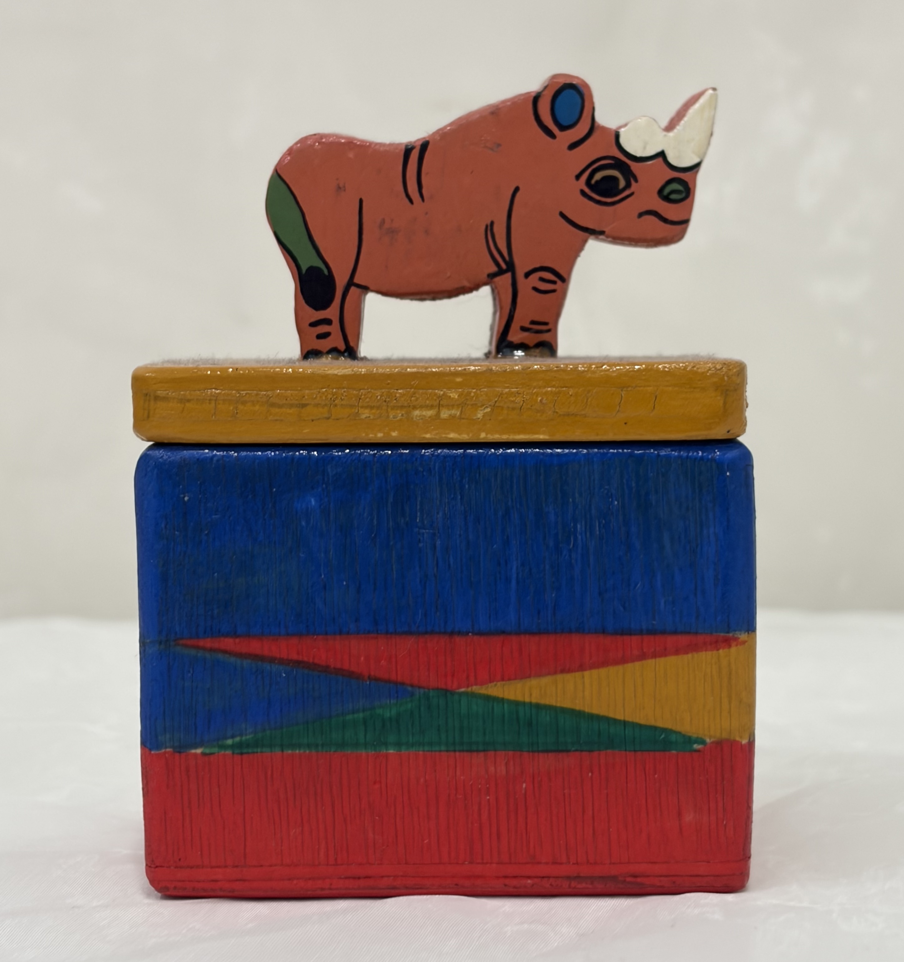 Front View of Rhino Box: Primitive + Complex Shape